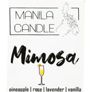 Manila Kerze – Mimosa Wachs Schmelzen – 2,5 OZ