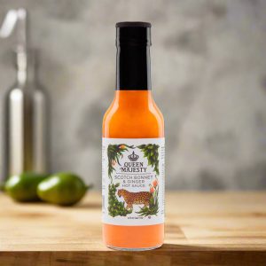 Queen Majesty scharfe Sauce – 5 Unzen Scotch Haube & Ingwer scharfe Sauce
