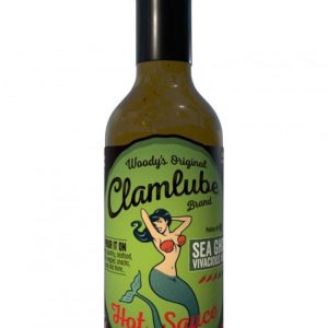 Woody’s Original Clamlube Brand Sea Ghost Vivacious Verde scharfe Sauce. – 5oz