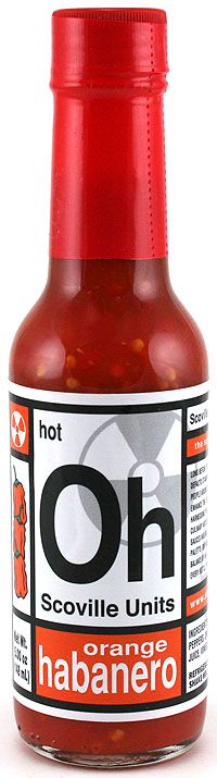 Scoville Food Institute Orange Habanero Chilisauce, 5oz