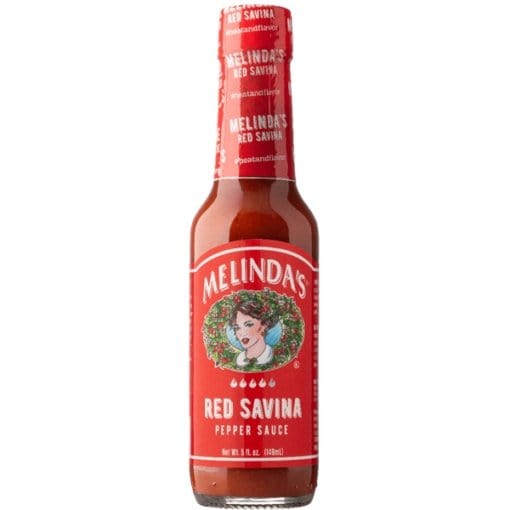 Melindas rote Savina Pfeffer Chilisauce