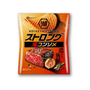 Koikeya STRONG Kartoffelchips – Dämon consommé