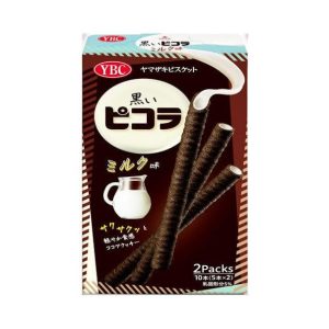 YBC schwarze Picola-Stäbchen: Milch (10 Stück)