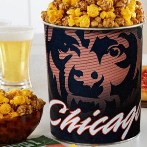 Garrett Popcorn Chicago trägt klassische Zinn