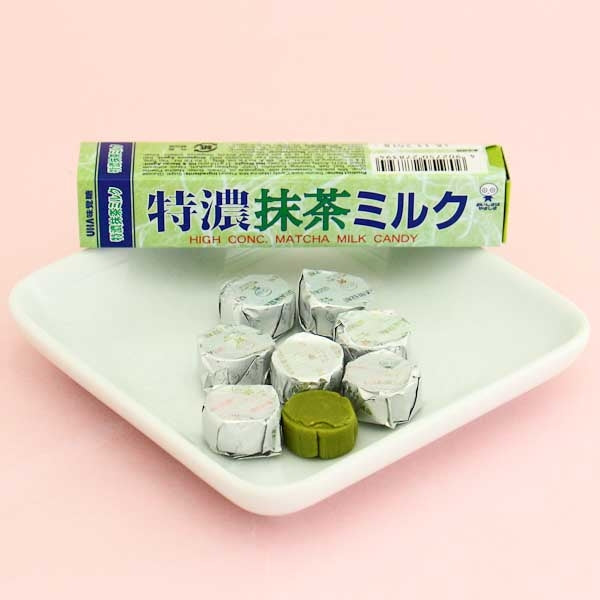 UHA Tokuno Milch 8.2 Hochkonzentrierte Süßigkeit – Matcha Grüner Tee