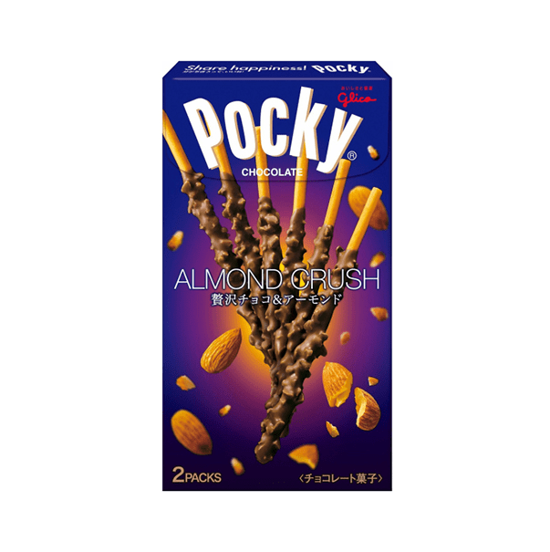 Glico Pocky: Schokolade & Mandel Crush