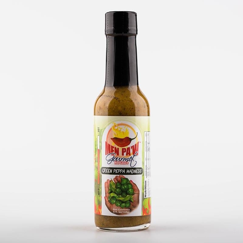Herren Pa'w Gourmet Grün Peppa Wahnsinn Chilisauce
