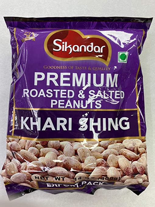 Sikandar Khari Singh mit Husk (gebratene & gesalzene Erdnüsse), 400g