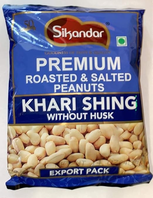 Sikandar Khari Singh ohne Husk (gebratene & gesalzene Erdnüsse), 400g
