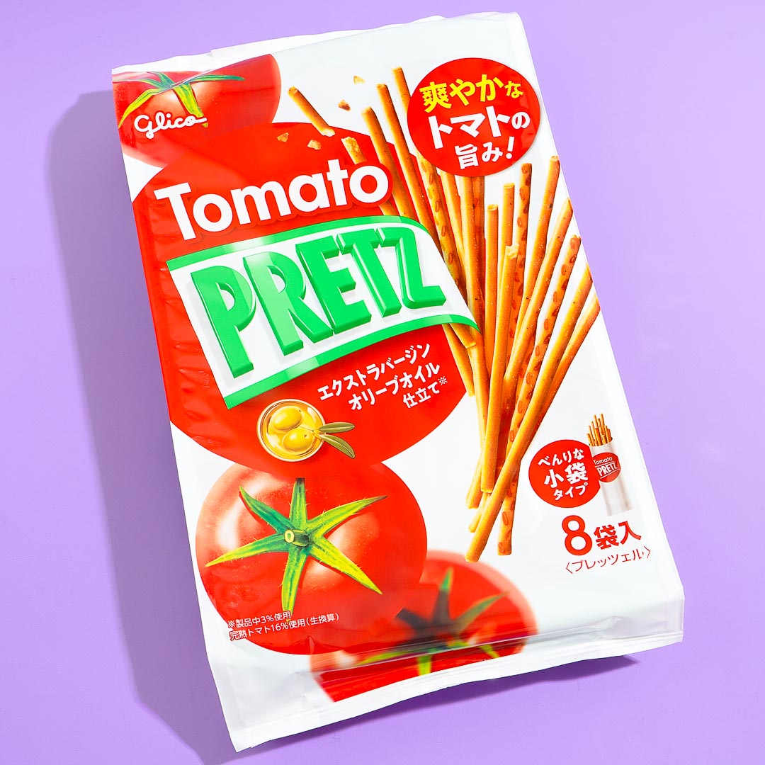 Pretz Keks Sticks Giant Packung – Tomate / 8 Stück