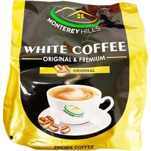 Monterey Hills weißer Kaffee – Original und Premium – Original – 15 Beutel – 40 g