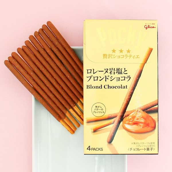 Pocky Keks Sticks – Blonde Schokolade