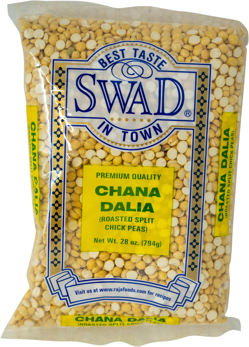 Swad Chana Dalia, Daliya, (geröstete Split Kichererbsen) 28oz