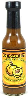 Denzel's Peaches & Scream Chilisauce, 5oz