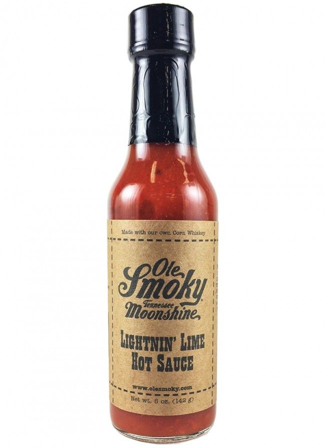Ole rauchig Moonshine Lightnin' Limette Chilisauce, 5oz