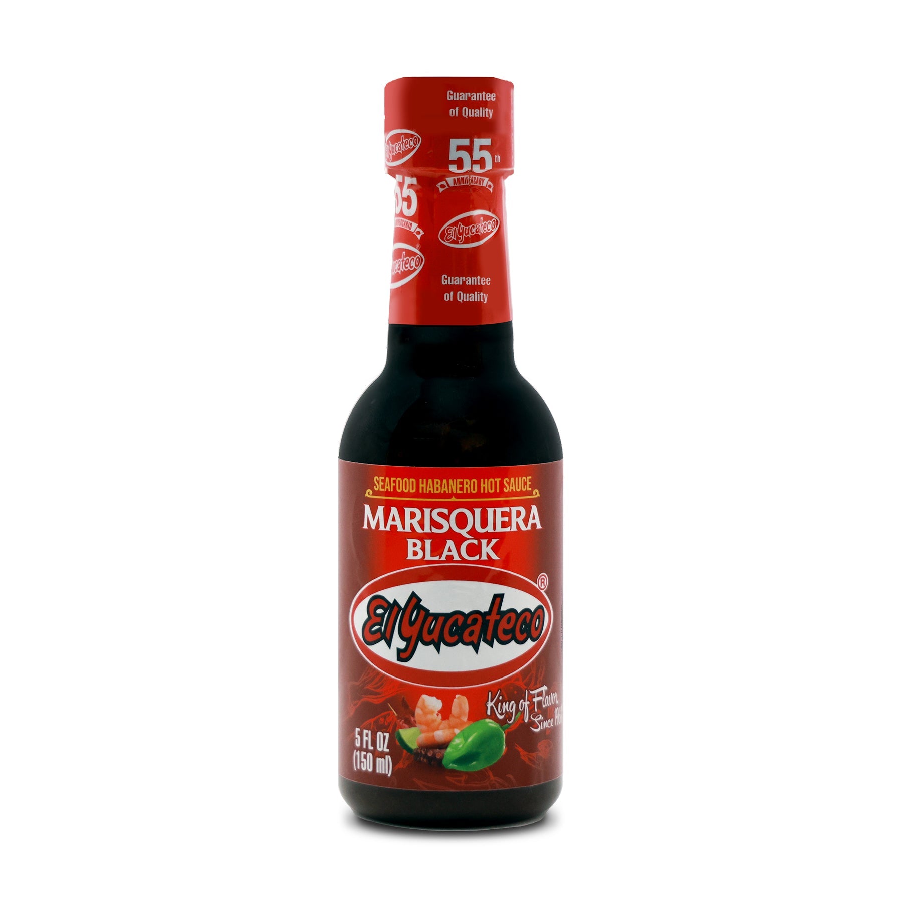 El Yucateco Schwarze Marisquera Chilisauce – 5oz