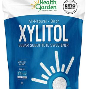 Gesundheitsgarten echte Birke xylitol, 5 lbs (Fall von 6)