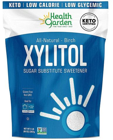 Health Garden Echte Birke Xylitol, 5 lbs (Fall von 6)