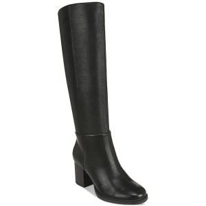 Hohe kniehohe Stiefel aus Kunstleder von Riona