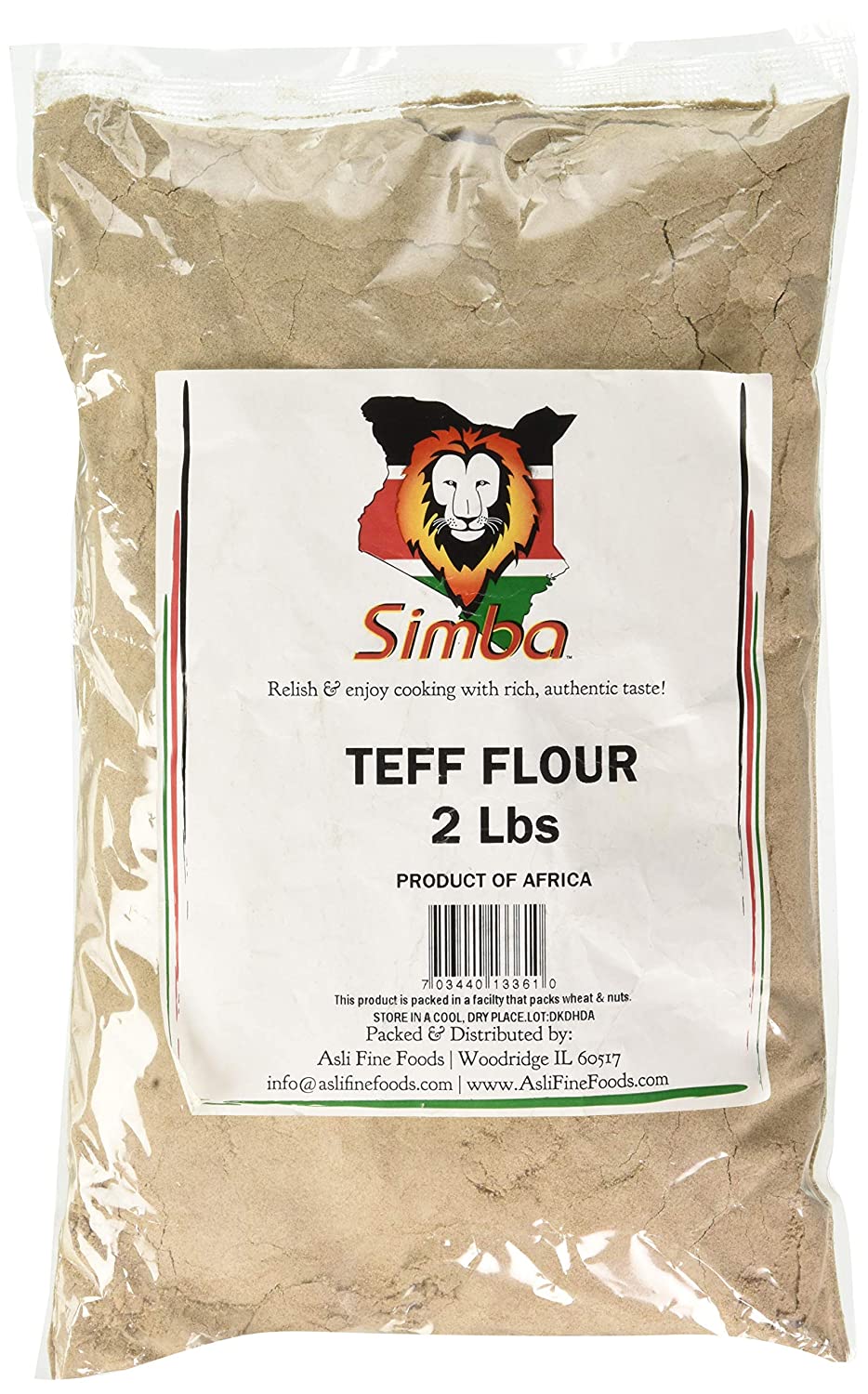 Simba Teff Mehl, Injera Mehl