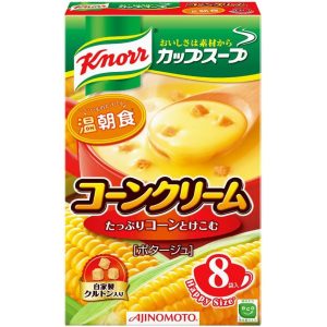 Ajinomoto Knorr Instant cremige Maissuppe mit Croutons 8 Portionen