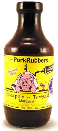 Schweinefleisch Rubbers Ananas & Teriyaki Marinade, 12oz