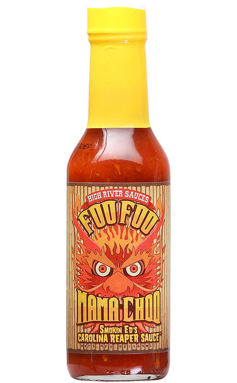 High River Sauces Foo Foo Mama Choo scharfe Sauce, 5,4 Unzen.