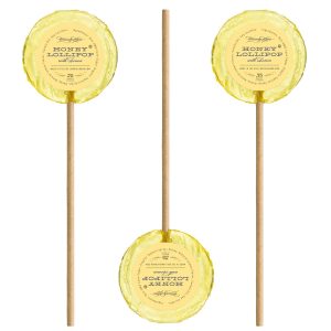 Bee Inspired- Kosher Honiglollipops -Lemon