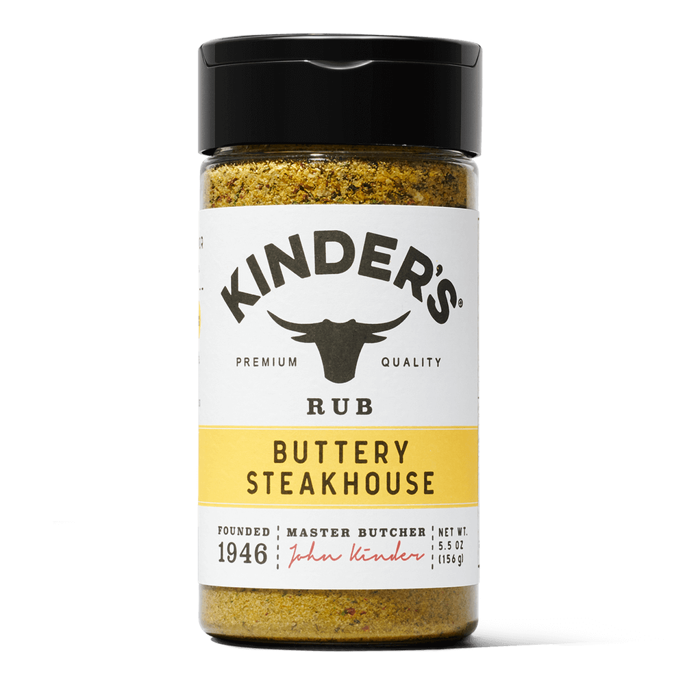 Kinder 's Buttery Steakhouse Gewürz Rub, 3.3 Oz