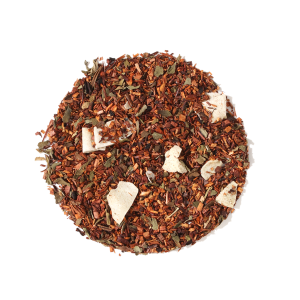 Weiße Schokolade Pfefferminze Rooibos Kräutertee – Pflaume Deluxe