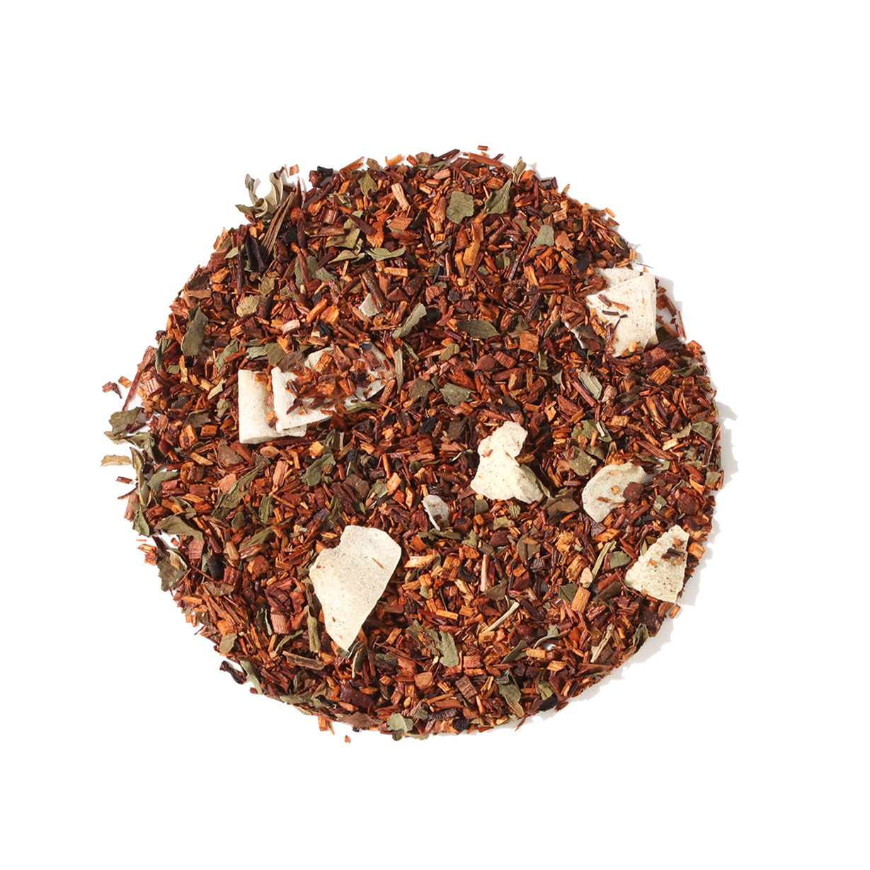 Weiße Schokolade Pfefferminze Rooibos Kräutertee – Pflaume Deluxe