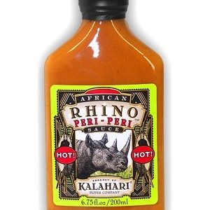 Afrikanische Nashorn Peri-Peri Chilisauce