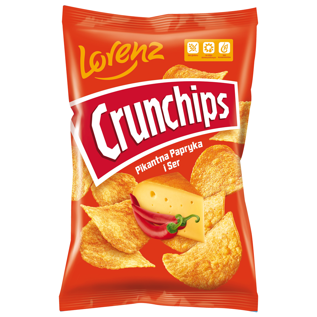 Lorenz Crunchips Paprika & Käse