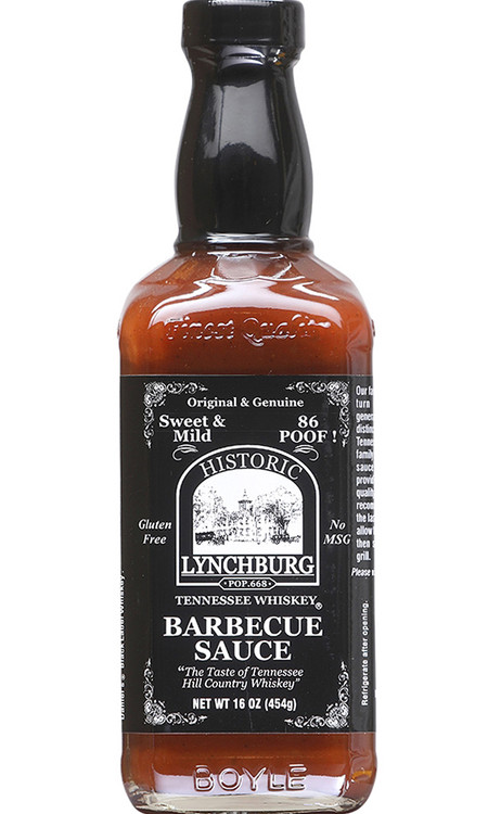 Historic Lynchburg Tennessee Whiskey Jack Daniel's 86 Proof süß N Mild BBQ, 16oz