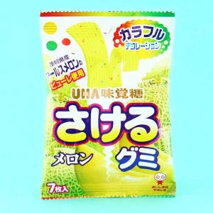 UHA Sakeru Split Fruchtgummi Süßwaren – Melone