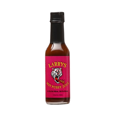 Chilisauce Larry's Hot Pussy Juice Hitze 8