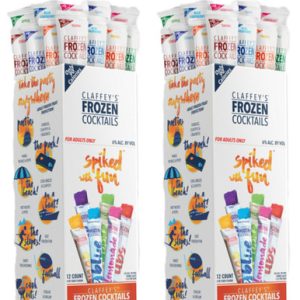 claffey- gefrorene Cocktails Gefrierschrank Pops Varietät Packung, 3,38 fl oz (24 zählen)
