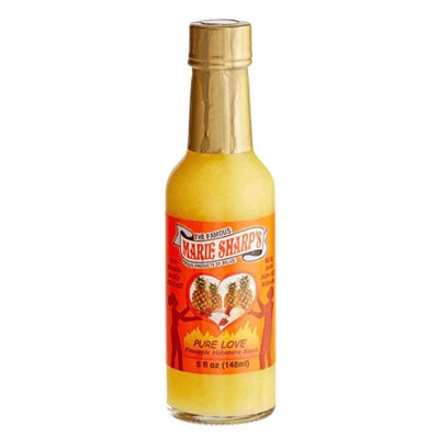 Chilisauce Marie Sharps reine Liebe Ananas Habanero Hitze 5