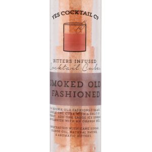 ja cocktail co – geräucherte altmodische Cocktailwürfel