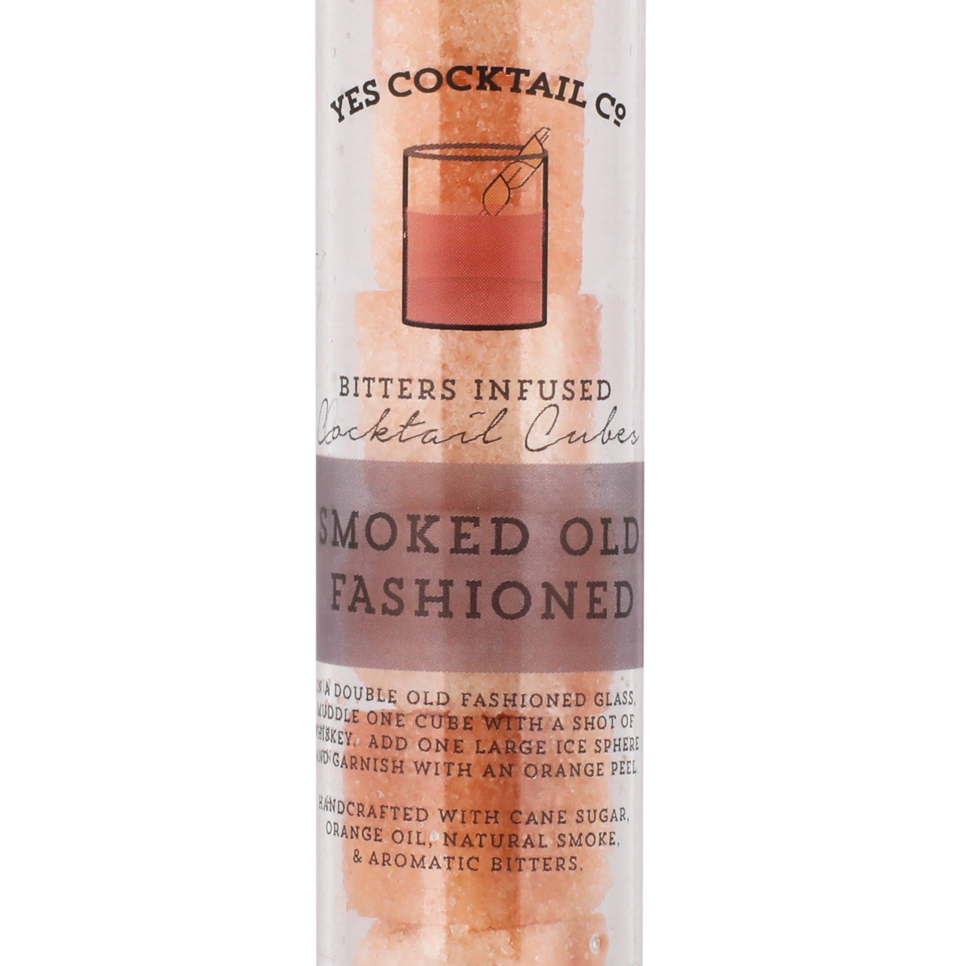Yes Cocktail Co – Geräucherte altmodische Cocktailwürfel
