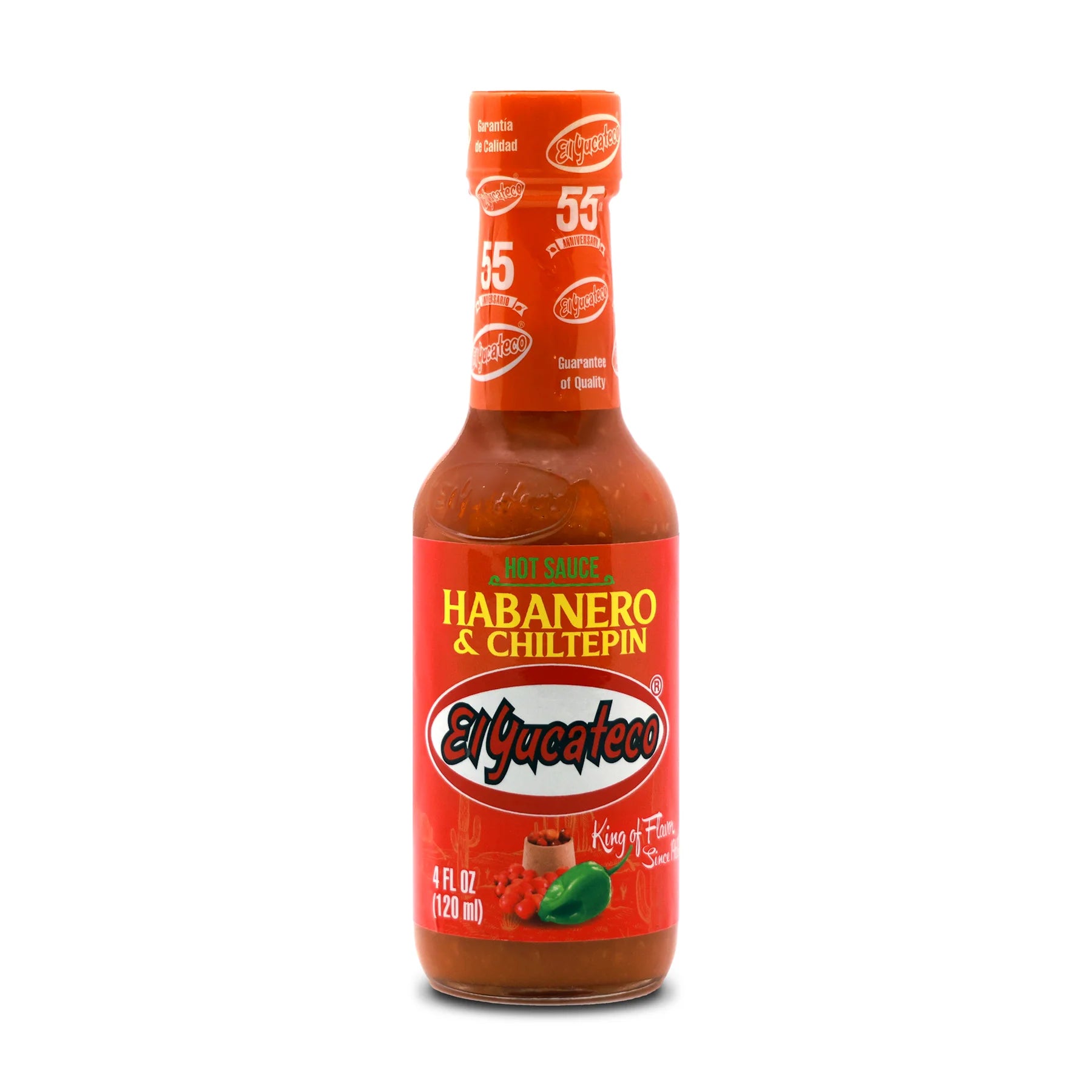 El Yucateco Chiltepin Habanero Chilisauce – 4oz