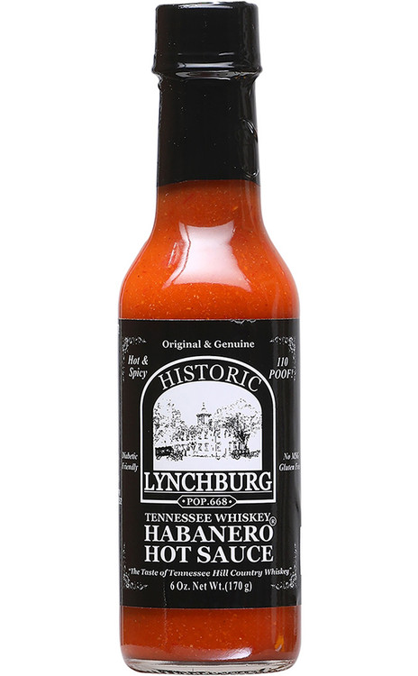 Historic Lynchburg Tennessee Whiskey Habanero Chilisauce mit Jack Daniels, 6oz