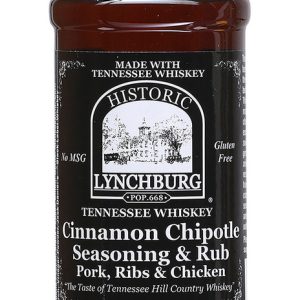Historic Lynchburg Tennessee Whiskey Zimt Chipotle Würzung und Reiben, . – 5oz