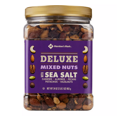 Member's Mark Deluxe Mixed Nuts mit Meersalz (34 oz.)