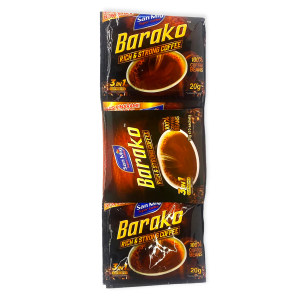 San Mig – Super Kaffee – Barako – 3 in 1 Kaffeemix – 10 Beutel – 200 g