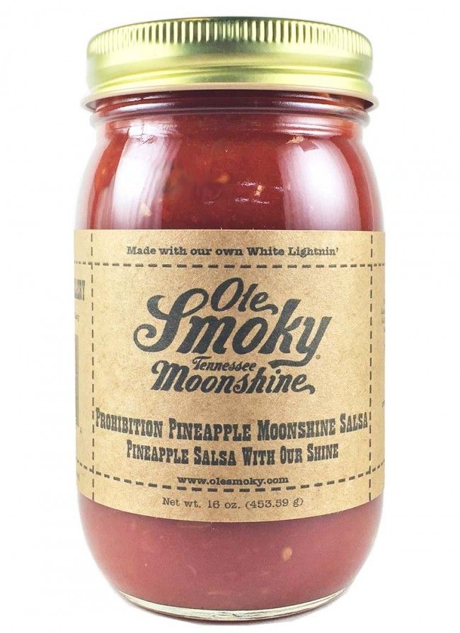 Ole rauchig Moonshine Verbot Ananas Moonshine Salsa, 16oz
