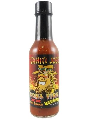 Tahiti Joe's Kona Fire XX Doppelte Hitze Chilisauce, 5oz