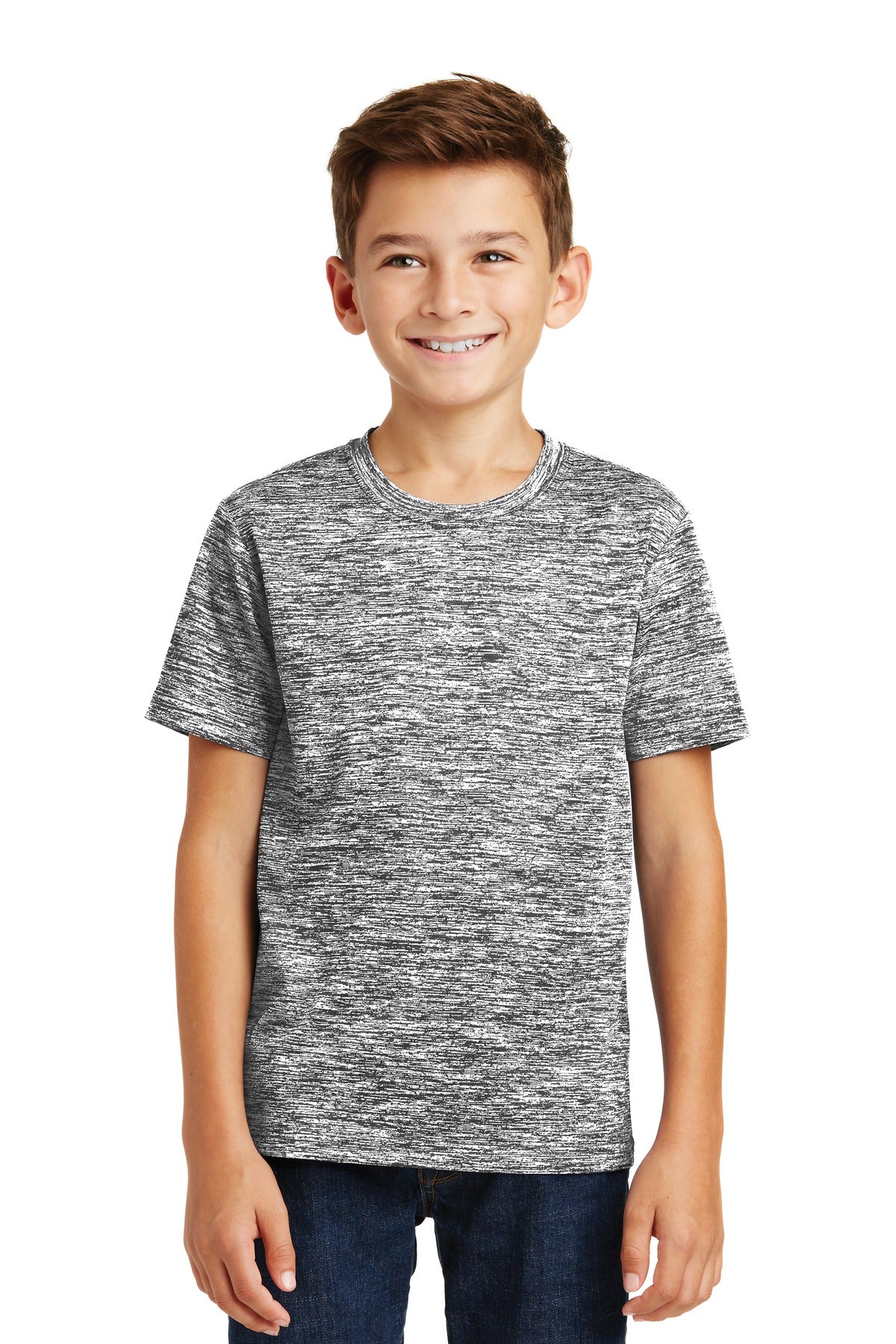 Sport-Tek Jugend PosiCharge elektrische Heather Tee YST390