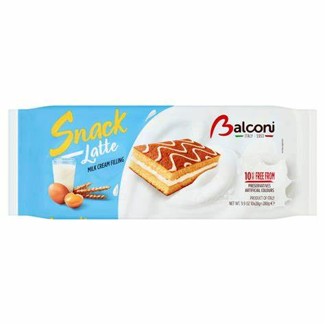 Balconi Snack Latte Milchcreme Füllung