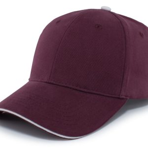 Pacific Headwear Cap aus gebürstetem Twill mit Sandwich-Schnabel